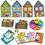 Дитяча настільна гра "Заробляй та будуй" VT2312-04, 48 деталей будинків - мініатюра 2