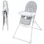 Стільчик для годування Kinderkraft Binci Light Grey (KHBINC00LGR0000) - мініатюра 1