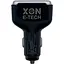 Автомобільний зарядний пристрій XON MaxCharge Type-C 82.5W 2 x Type-C PD30 + Type-A 15V/1.5A Black (5060948063500) - мініатюра 5