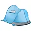 Саморазворачивающаяся палатка-тент Outtec с окошком XXL голубая - миниатюра 5