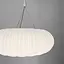 Підвісний світильник з білим фігурним абажуром Ø 38 см | Арт. SG 28-450 | Line F - мініатюра 2