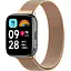 Ремешок DK для Xiaomi Redmi Watch 3 Active / 3 Lite Metal Milanese Loop Magnetic (rose gold) - миниатюра 1