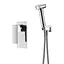 Набір гігієнічного душу прихованого монтажу Imprese Grafiky ZMK061901120, Хром - мініатюра 1