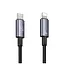 Кабель Usams US-SJ679 Type-C To Lightning 30W Aluminum Alloy Fast Charging & Data Cable -Sufeng Series tarnish 0.25m - мініатюра 1