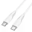 Дата кабель Borofone BX119 New Type-C to Type-C 60W (1m) White - мініатюра 3