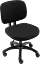 Офісне крісло GT Racer чорне (B-1511 Fabric Black) - мініатюра 3