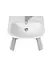Тумба Мойдодир Nice Loft 60 з умивальником Proxy 60 бетон з білим Білий - мініатюра 5