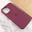 Чохол Silicone Case Full Protective (AA) для Apple iPhone 15 Pro Max (6.7) Бордовий / Plum - мініатюра 5