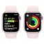 Смарт-годинник Apple Watch Series 9 GPS 41mm Pink Aluminum Case w. Light Pink Sport Band - M/L (MR943) - мініатюра 8