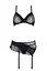 Сексуальний комплект Casmir Kitasana L/XL чорний - мініатюра 4