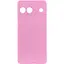 Чохол Silicone Cover Lakshmi Full Camera (A) для Google Pixel 6a Рожевий / Pink - мініатюра 1