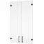 Комплект стеклянных дверей Orange-Line ОП-311 для шкафов ОП-613 347х1073 мм 2 шт. - миниатюра 1