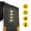 Накидка-массажёр 4FIZJO Shiatsu Pro+ для шеи и спины Black/Gold (P-5907739312358) - миниатюра 11