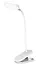 Настільна лампа ColorWay Flexible & Clip 2 із вбудованим акумулятором біла (CW-DL10FCB-W) - мініатюра 1