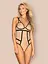 Боді Obsessive Nudelia S/M тілесний - мініатюра 3