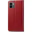 Шкіряний чохол-книжка GETMAN Gallant (PU) для Xiaomi Redmi A1 / A2 Червоний - мініатюра 3