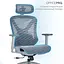 Крісло офісне Officepro Atlas OC630G-DG-DG Gray/Dark Gray (OC630-G-DG-DG) - мініатюра 11