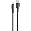 Кабель Usams Lightning U68 Charging 2A 1.0m Black (US-SJ500) [66062] - мініатюра 1