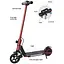 Детский Электросамокат E-Scooter ES3 LED + амортизатор Розовый - миниатюра 6