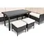 Садові меблі Di Volio Venice чорні - мініатюра 4