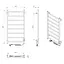 Электрический полотенцесушитель Laris Зебра Альфа ЧФЧ8 400x800 Э правый R3 73207673, Черный матовый, Правое, Электронный - миниатюра 6