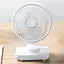 Вентилятор настільний бездротовий GXQC D606 білий - мініатюра 2