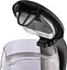 Gorenje Электрочайник 1.7л, 2,200 Вт, strix контроль, стекло, черный - миниатюра 4