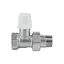 Кран радіаторний Icma 1/2" прямий без ручки No815 - мініатюра 1