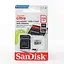 Карта памяти microSDXC (UHS-1) SanDisk Ultra 128Gb class 10 A1 (100Mb/s) (adapter SD) - миниатюра 2