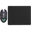 Комплект (миша + килимок) Defender Dark Agent GM-590L (52590) [135192] - мініатюра 1