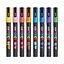 Набор маркеров Uni Posca Glitter Color 0.9-1.3 мм 8 шт. (PC-3ML GLITTER COLOR 8C) - миниатюра 2