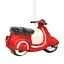 Елочное украшение "Скутер Ретро" 12,5*7*4,5 см, YQ1457672 - миниатюра 3