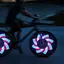 Велосипедная разноцветная светодиодная подсветка колес велосипеда Spoke Light 21 вело узор - миниатюра 4