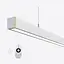 Диммируемый линейный светодиодный светильник X-LED 50Вт (985х42х43) - миниатюра 1