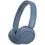 Наушники Sony On-ear WH-CH520 BT 5.2 SBC AAC Wireless Mic синие - миниатюра 1