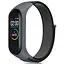 Ремешок Nylon New для Xiaomi Mi Band 3/4/5/6/7 Gray - миниатюра 1