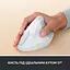 Мишка Logitech Lift Vertical Ergonomic Wireless/Bluetooth for Business Off-white (910-006496) - мініатюра 4