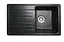 Кухонная мойка гранитная Miraggio Versal black 758x462x201 00211307, Черный - миниатюра 1