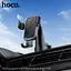 Автотримач для телефона HOCO H81 Vista Gravity Car holder (center console) Black Metal Gray - мініатюра 8