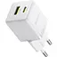 Мережевий зарядний пристрій Baseus Palm 30W USB-C/USB-A Moon White (P1011160A213-00) [132860] - мініатюра 2