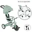 Велосипед дитячий Globber Explorer Trike 4в1 до 20 кг фісташковий (637-505) - мініатюра 3