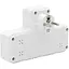 Розетка-двійник із заземленням Voltronic F-302 White 2 розетки+3USB (1А) 2500W 10A 220V - мініатюра 2
