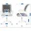 Офисное кресло Jumi Smart светло-серый - миниатюра 7