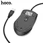 Комп'ютерна миша Hoco GM19 провідна оптична USB RGB підсвічування чорна - мініатюра 2