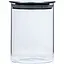 Ємність  скляна Vittora з нержавіючою кришкою 1100 мл VT-7211 (111181) - мініатюра 1