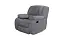 Крісло Ремо з механічним реклайнером сірий - мініатюра 1