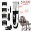 Машинка для стрижки животных 4 насадки Adler AD 2823 - миниатюра 8