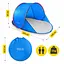 Намет пляжний 4FIZJO Pop-Up 195 x 120 см саморозкладний Blue/Red (P-5905973405164) - мініатюра 6