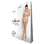 Бодистокинг-платье Passion BS089 white мини плетение в виде паутины One size - миниатюра 6