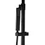 Душевая система TOPAZ LEXI TL 21105-H57-BL черная матовая для ванной комнаты с верхним и ручным душем - миниатюра 6